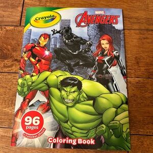 New Avengers coloring book